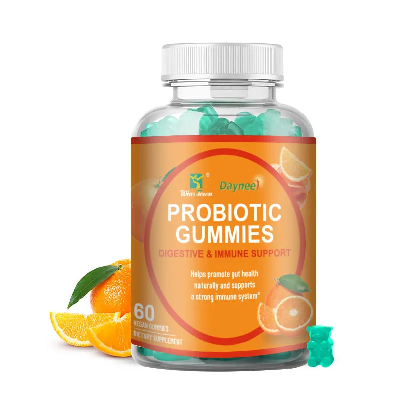 Cross Border Custom Probiotic White Kidney Bean Gummies, Plant-based Dietary Fiber Soft Candies, OEM Foreign Trade OEM, Amazon