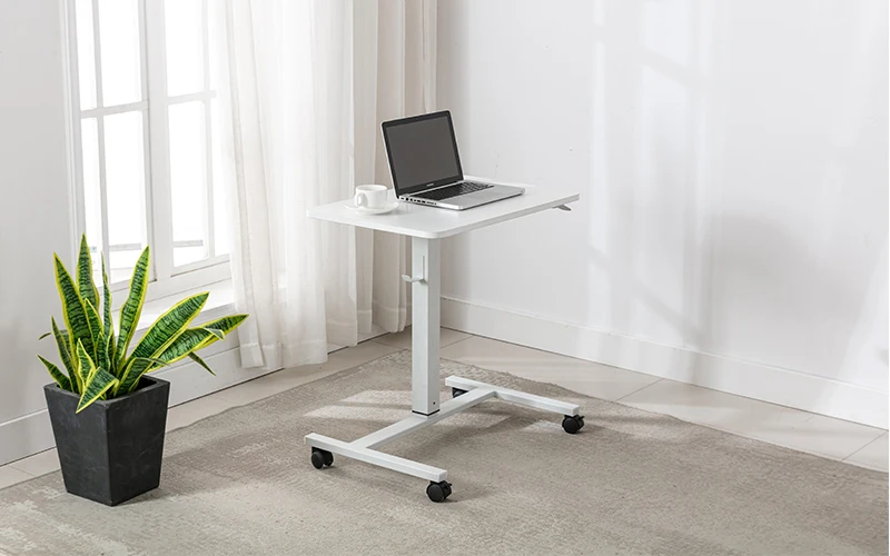 Office Furniture Single Leg Electric Sit Stand Up Standing Desk Height ...