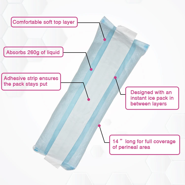 Disposable Postpartum Care Cooling Maternity Pad Postpartum Pain Relief