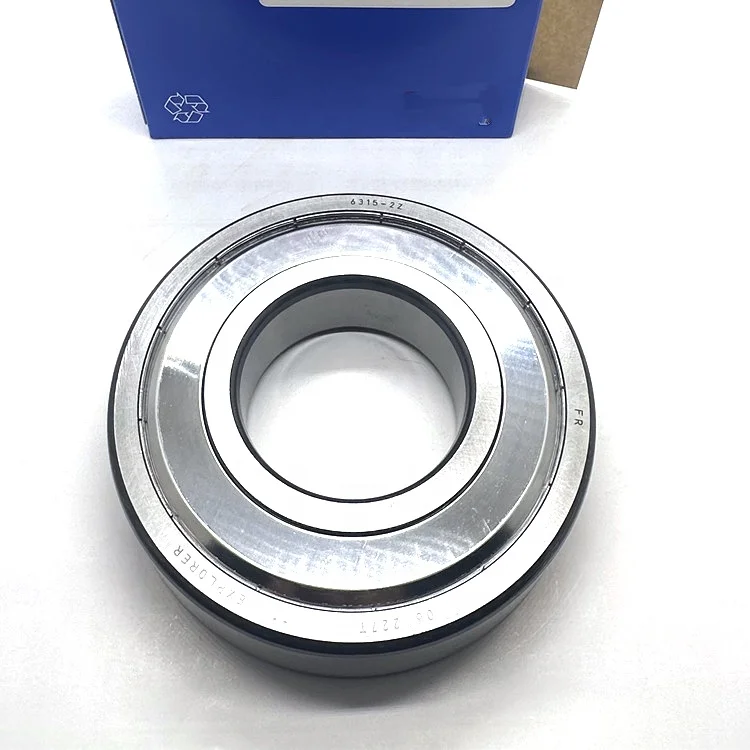 Deep groove Ball Bearing 6315-2Z Bearings Size 75x160x37mm