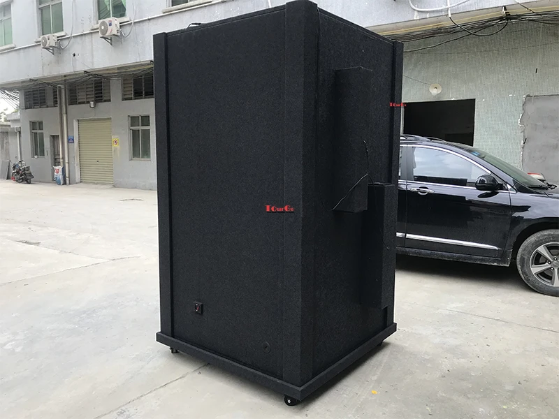 Portable Acoustic Mobile Musical Instrument Practice Booth