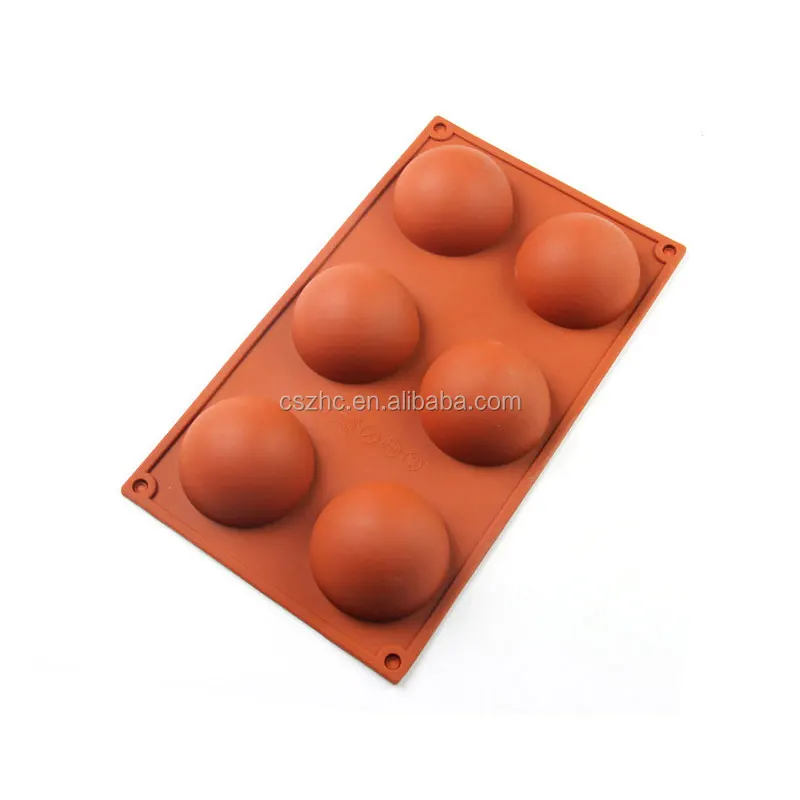 6/15/24 Half Sphere Ball Silicone Cake Baking Mold Mould Chocolate Muffin K8W0 