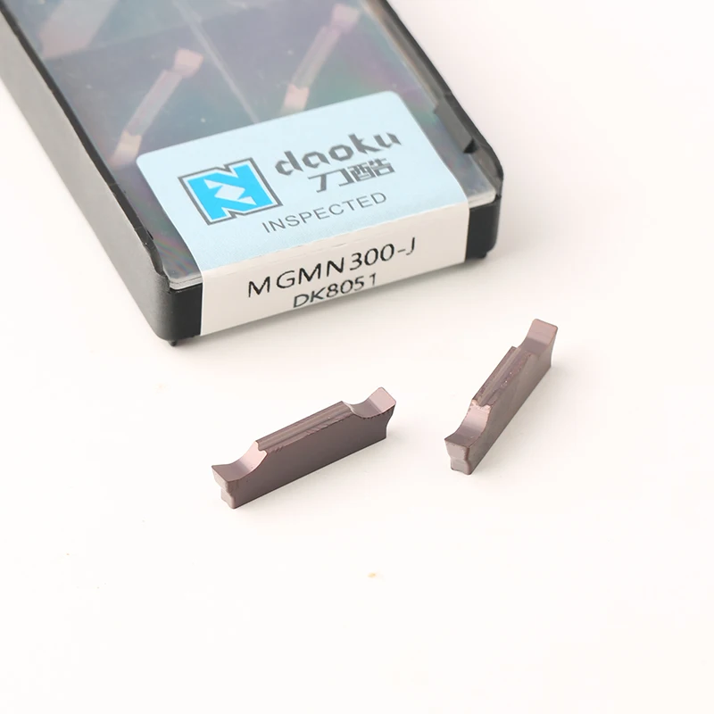 CNC Lathe Turning Tool Grooving Cutting Carbide Insert for Steel Stainless Steel & Cast Iron OEM Customized-MGGN300-J DK8051 manufacture