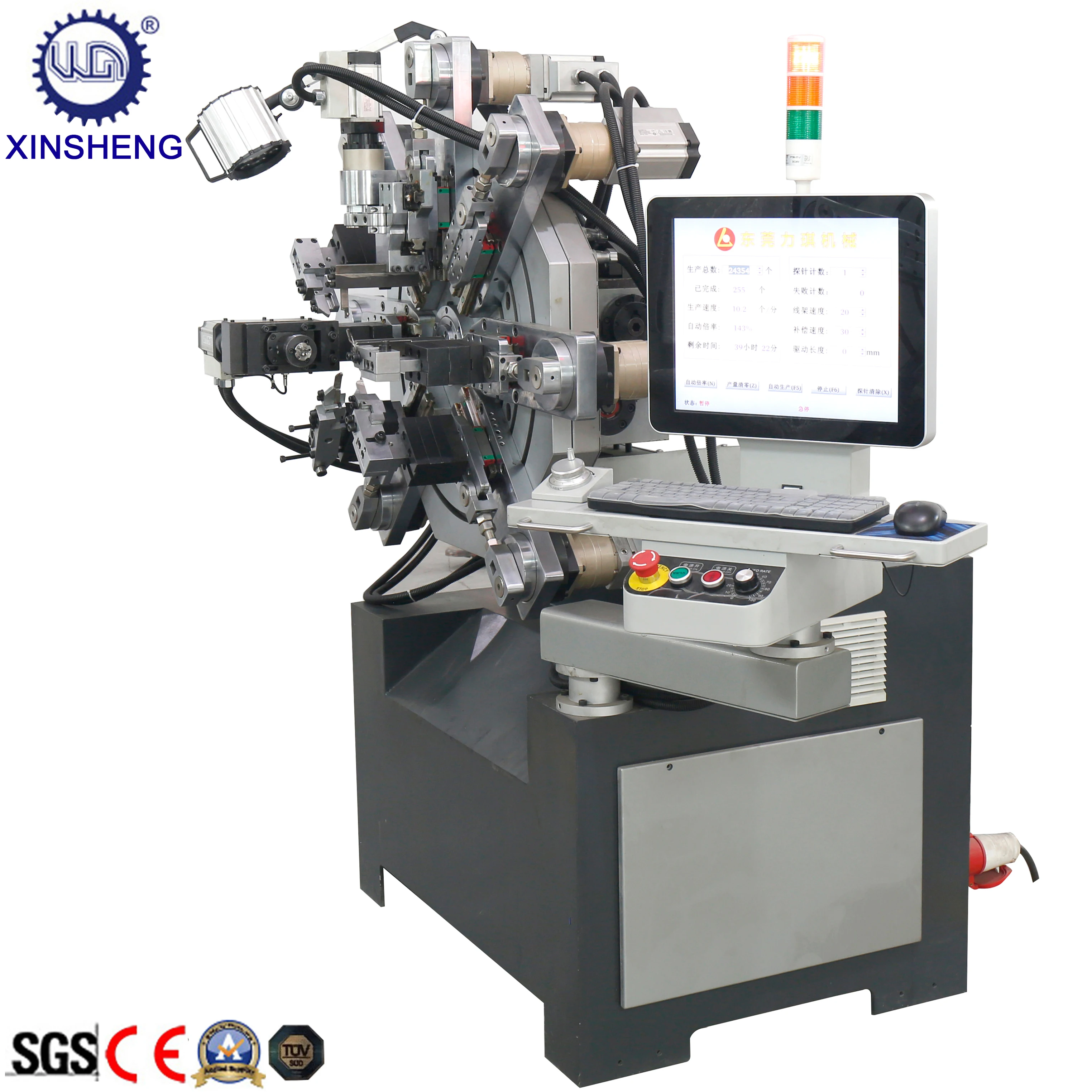 Машина для изготовления бумажных зажимов CNC Camless