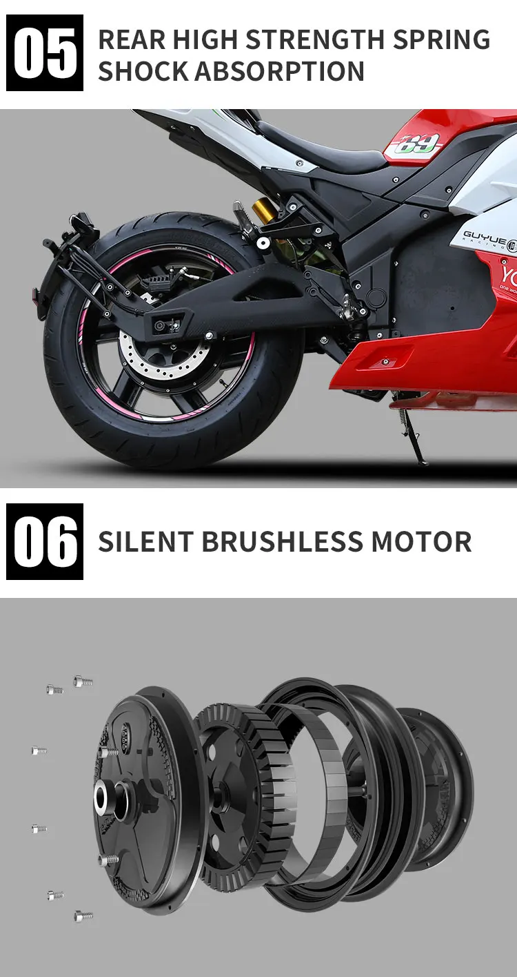 Picture of High-performance Electric Motorcycles - Adult Speed & Power