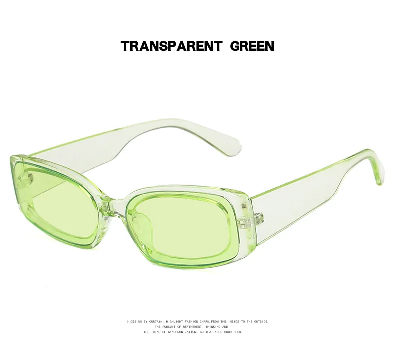 Stylish Candy Color Square Sunglasses main image 0