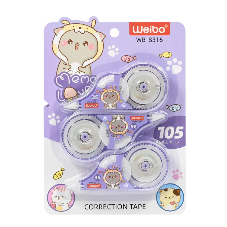 Hot Sale Corrector Rollr Pen Office School Stationery Durable Design  Corrector Refill White Plastic Correction Tape - Buy Kawaii Correct Error  Correction Modify Tapes Office Supply,White Out Correction Rollr Kawai  Roller Style