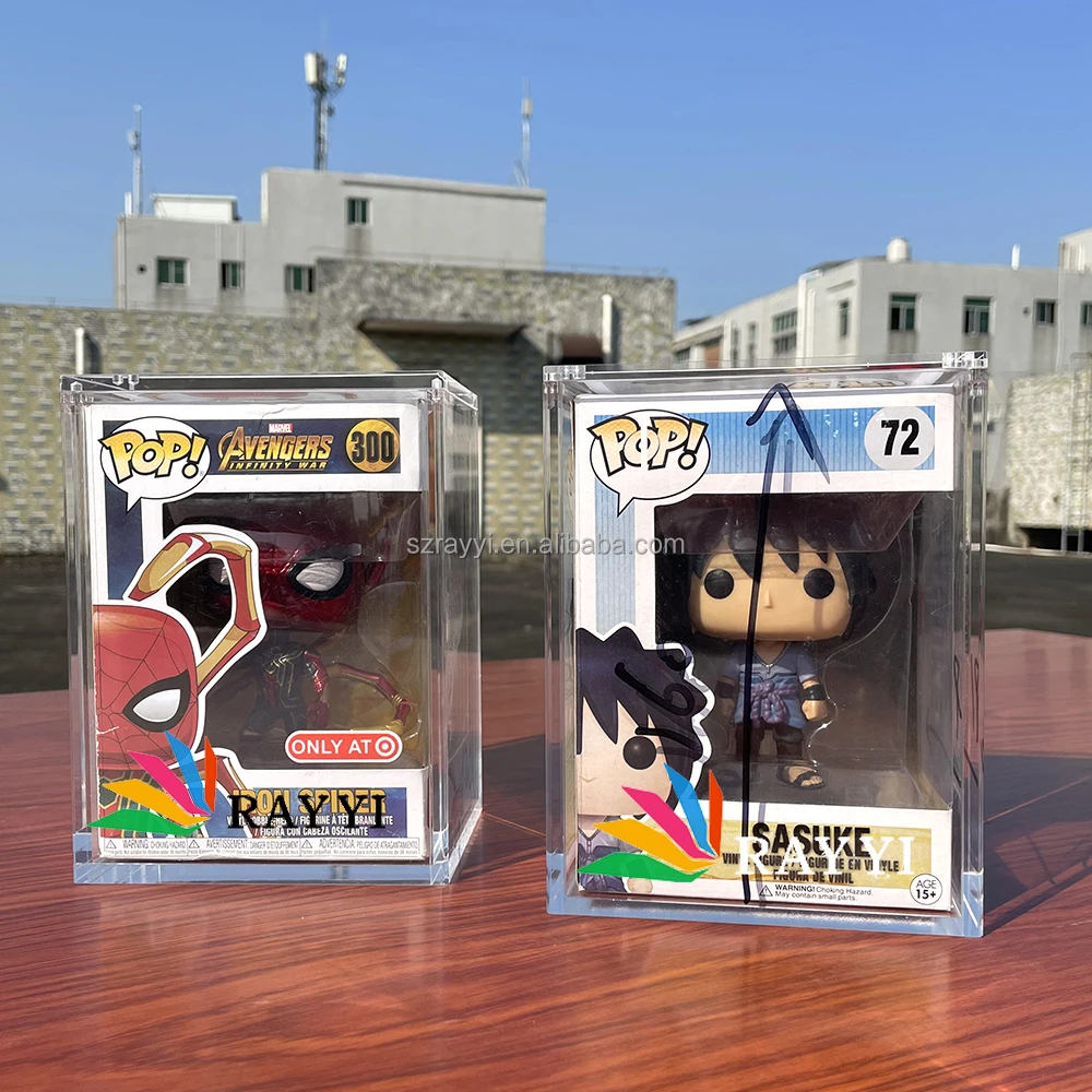 Rayyi Wholesale Stack Funko Pop Hard Case Acrylic For 4" Funko