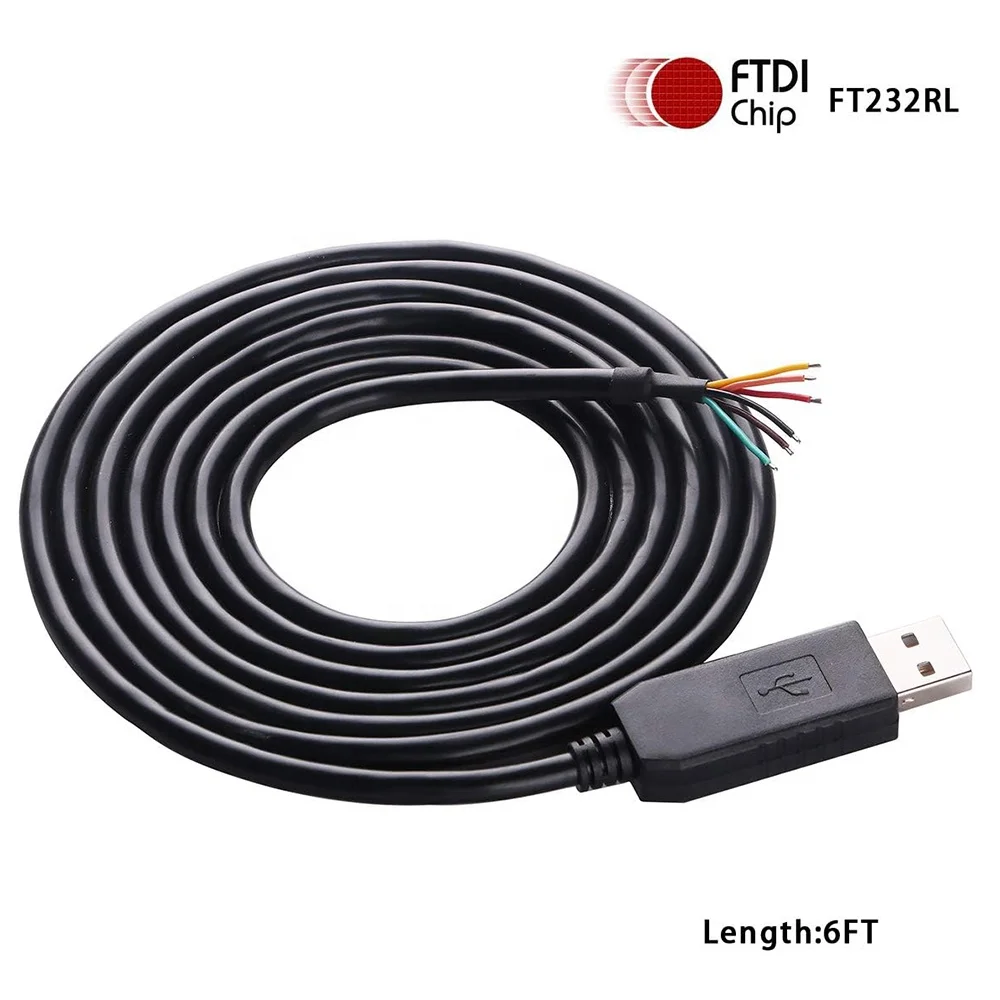 Ftdi Ttl232r3v3 Uart Ttl232r5vaj Pl2303hx Usb To Serial Converter