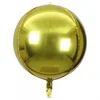 bola 4d de 10 pulgadas dorada