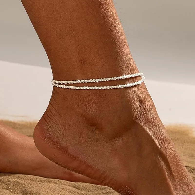 Hot Sell Beach Shell Braided Anklet Ethnic Style Jewelry