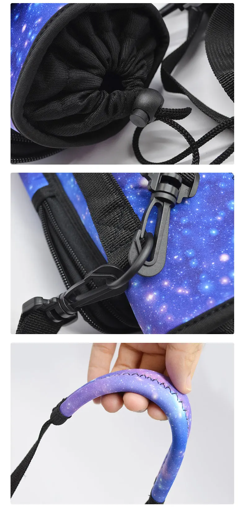 Fashion Adjustable Strap Travel Sleeve Pouch Bag For Stanley Cup 40Oz With Handle Tumbler Water Bottle Thermal Case Phone factory