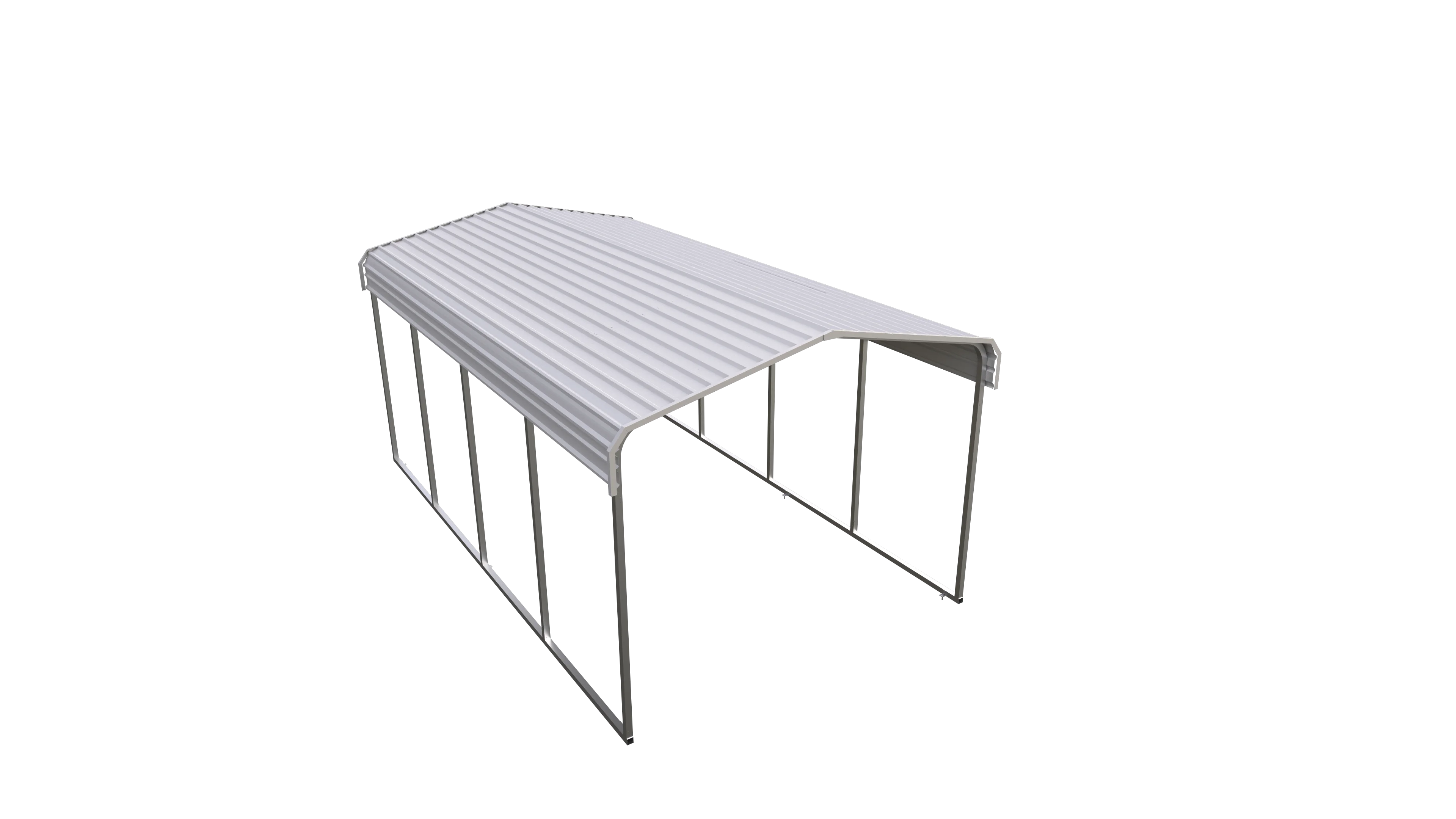 SGC1119-H240-H Easy Assembly Cheap High Snow Load Carport Steel Carport Car Garage Design