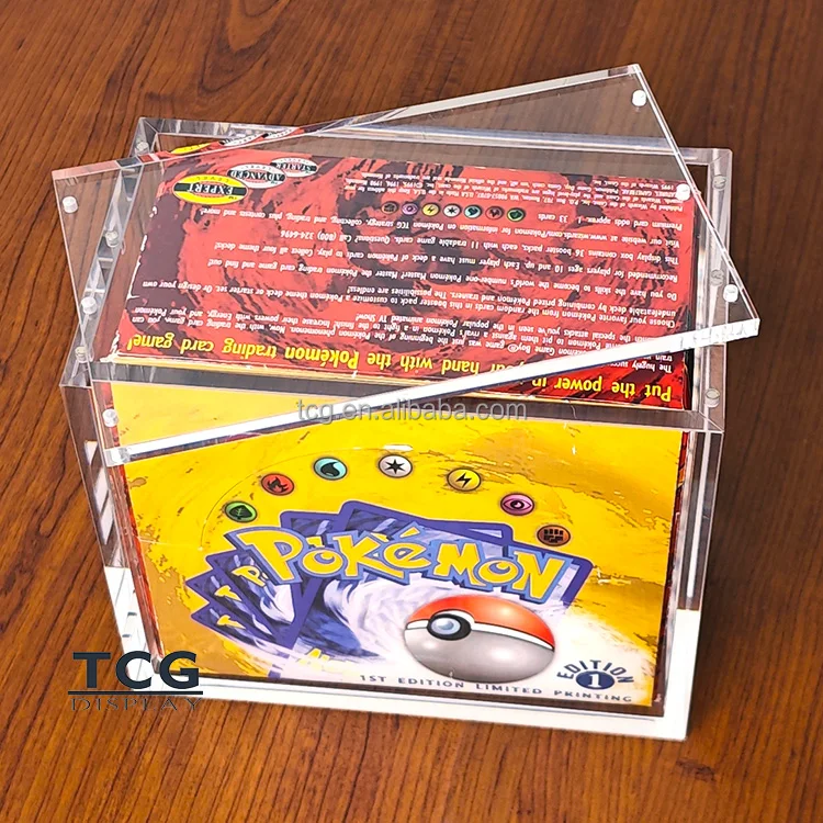 TCG卸売 ポケモン ブースターボックス 1st Edition アクリルケース
