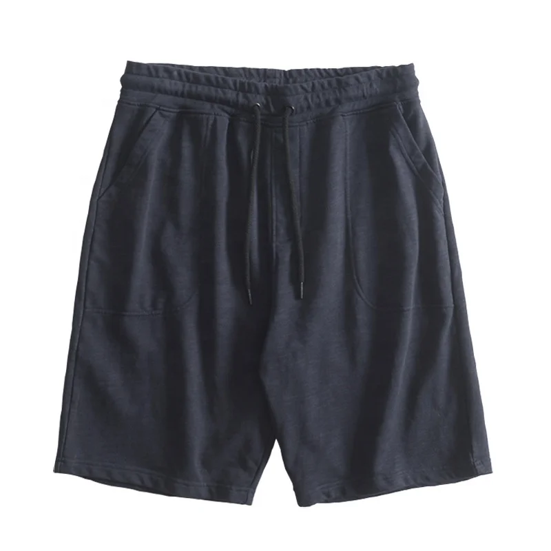 JL0317 Professional Wholesale Blank Sweat Shorts Solid Color Casual Men’s Shorts Men Sweat Shorts for Men