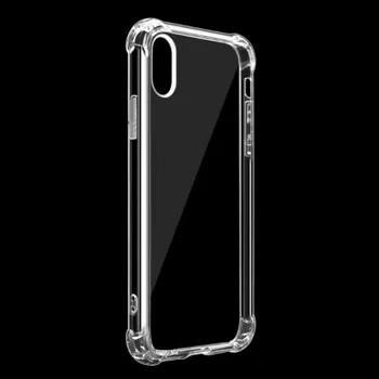 Silicone Clear TPU Case For iPhone 5s SE Cover For iPhone X XR XS MAX 7 8 6s 6 Plus Back Protect Rubber Phone