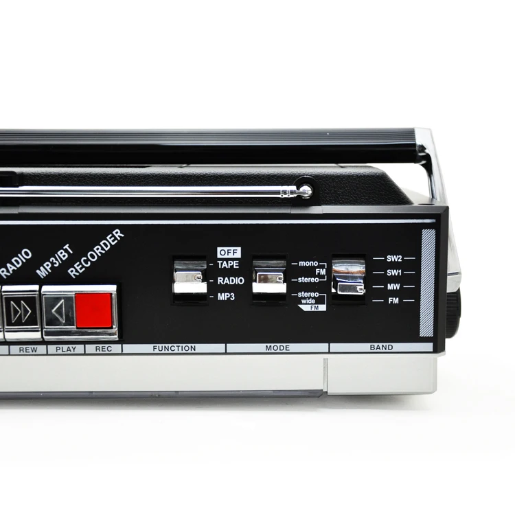 SHARP ラジカセ ステレオ VUメーター付き SHARP - 【日本製！シャープCDラジカセ！】SHARPラジカセ QT