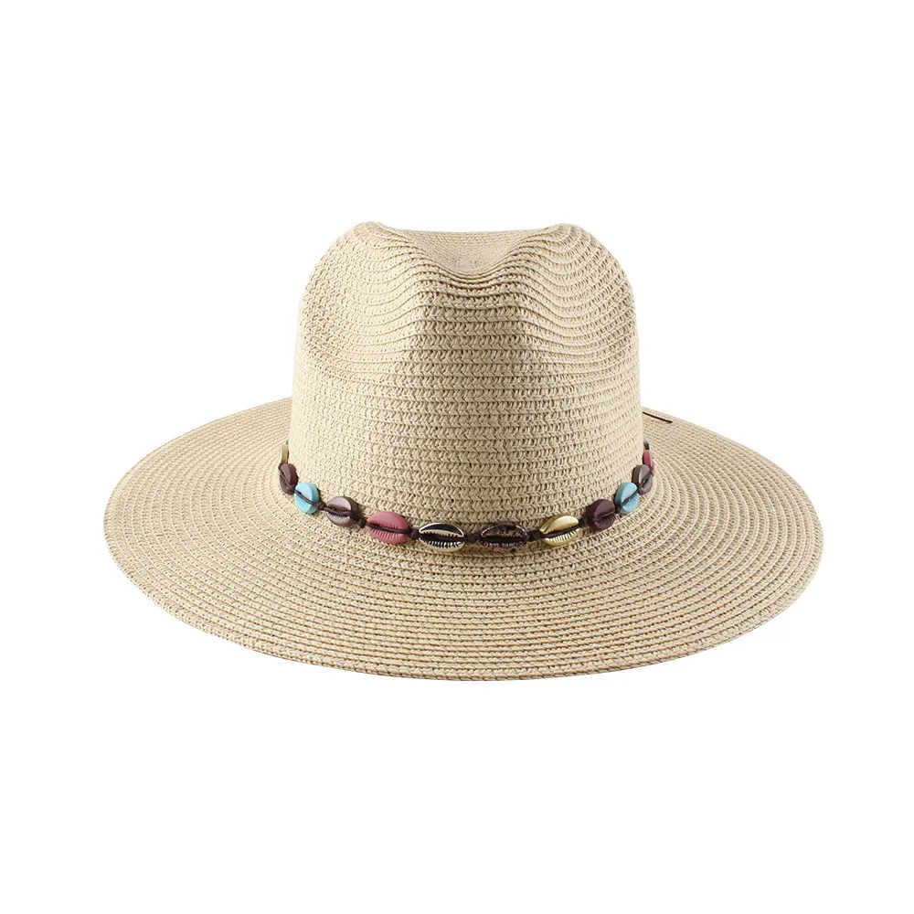 Wholesale High Quality Floppy Panama Hats Outdoor Leisure Beach Straw ...