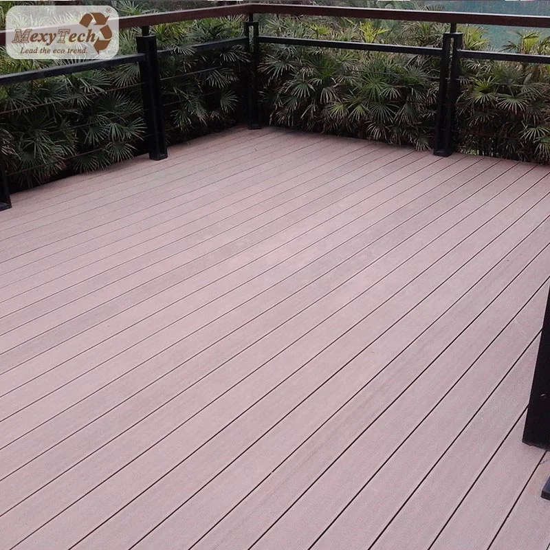 Garden Wpc Hollow Wood Plastic Composite  Floor Decking