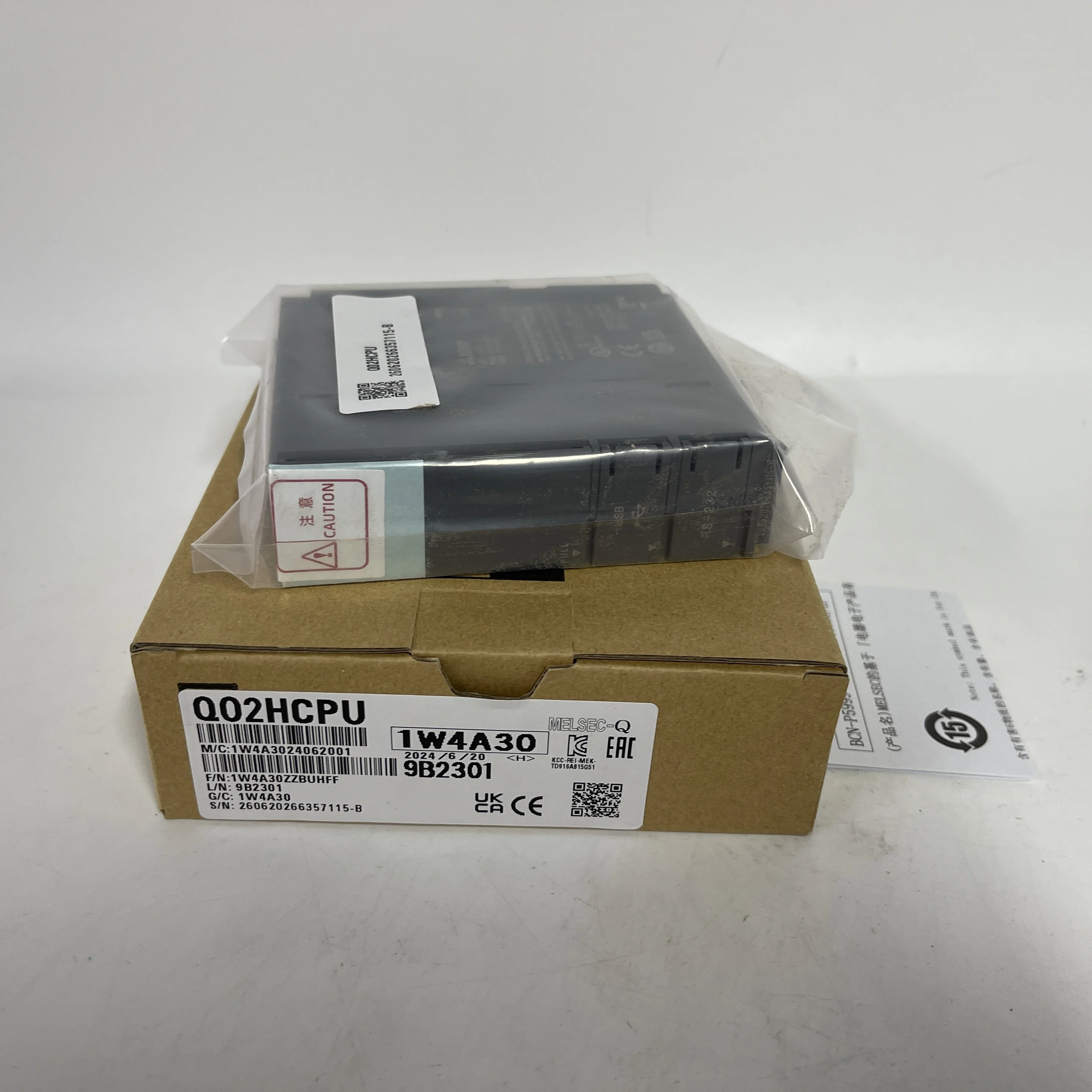 Mitsubishi PLC CPU Module Q02HCPU Mitsubishi PLC CPU Module Q02HCPU