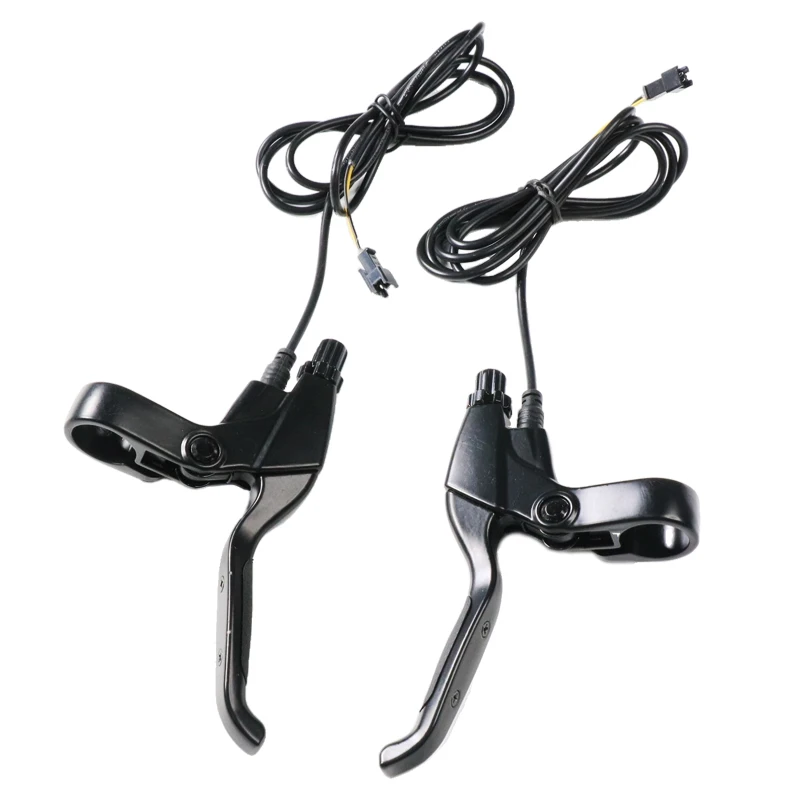 1 Pair Brake Lever for Fiido D1/D2/D2s/M1/M1pro Electric Bike Brake Handle Assembly E-Bike Replacement Accessories