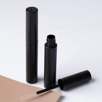 OEM&ODM Matte Black 5ml Empty Plastic Eyebrow Eyelash Glue Remover Stick Mascara Tubes