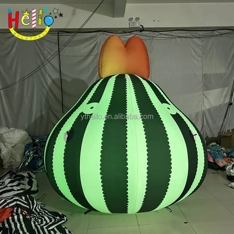 Stripes Inflatable Custom Music Festival Led Colourful Black White Stripe Inflatable Art ...