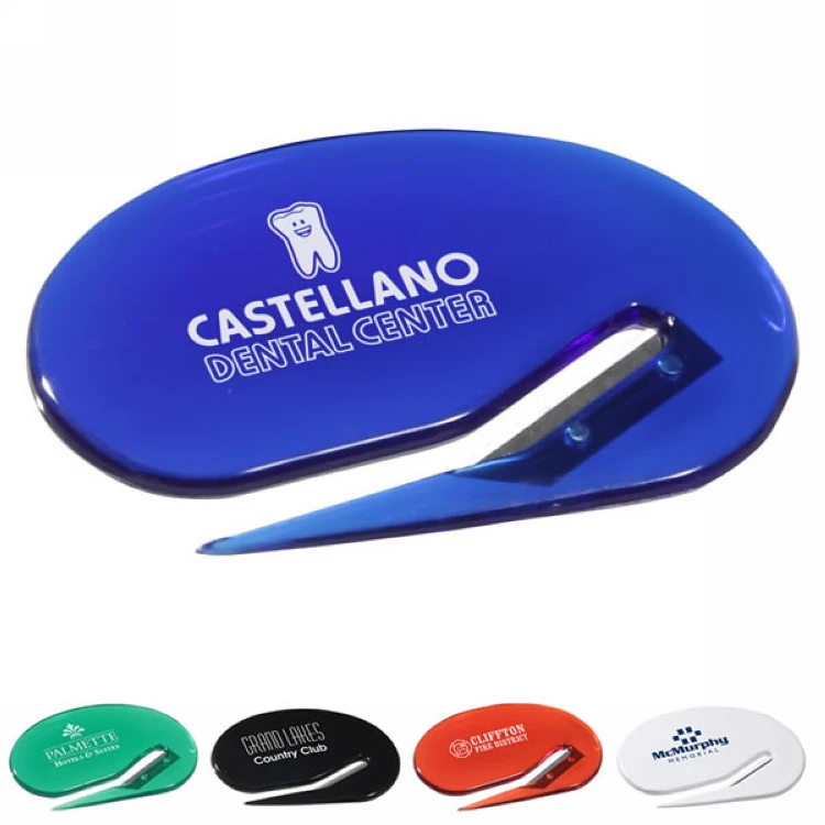 Индивидуальный Пластиковый Овальный Открыватель для букв