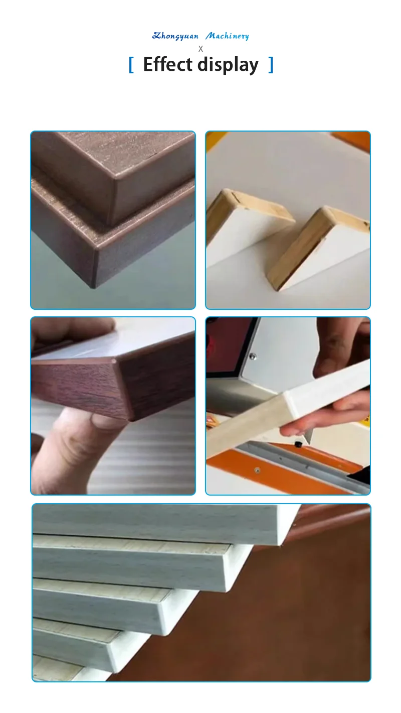 Small Portable Profile Trimming Corner Rounding Edge Banding ...