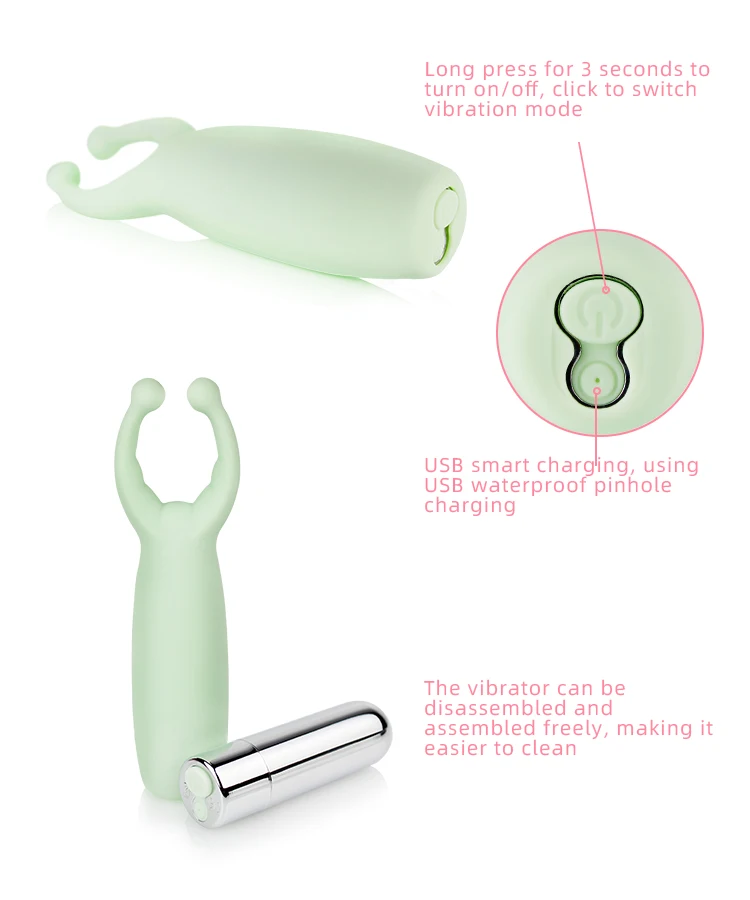 BESTMOON Food Grade Silicone Rabbit Vibrator G Spot Clitoral Stimulator Vibrator Silent Design USB Charging Vibrator for Women BESTMOON Food Grade Silicone Rabbit Vibrator G Spot Clitoral Stimulator Vibrator Silent Design USB Charging Vibrator for Women