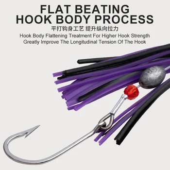 CHEERY Big Game Saltwater Fishing Trolling Topwater Bait Silicone 210g 155mm/6inch Rigged Set Mesh Bag Tuna Bird Marlin Mahi – Soft Lure – view 3
