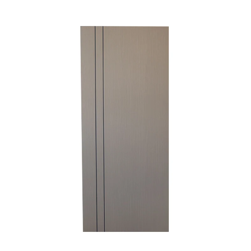 Easy To Install PVC Laminated Door High Temperature Resistance With Frame PVC Extrusion Doors For Bedroom