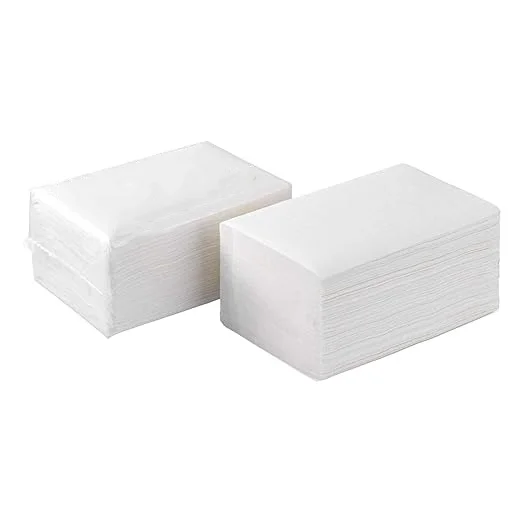 White Interfold Napkins 2 Ply, 20x16.5cm, Fits Most Dispensers, Perfect for Home, Restaurants and Cafes, Parties, Weddings