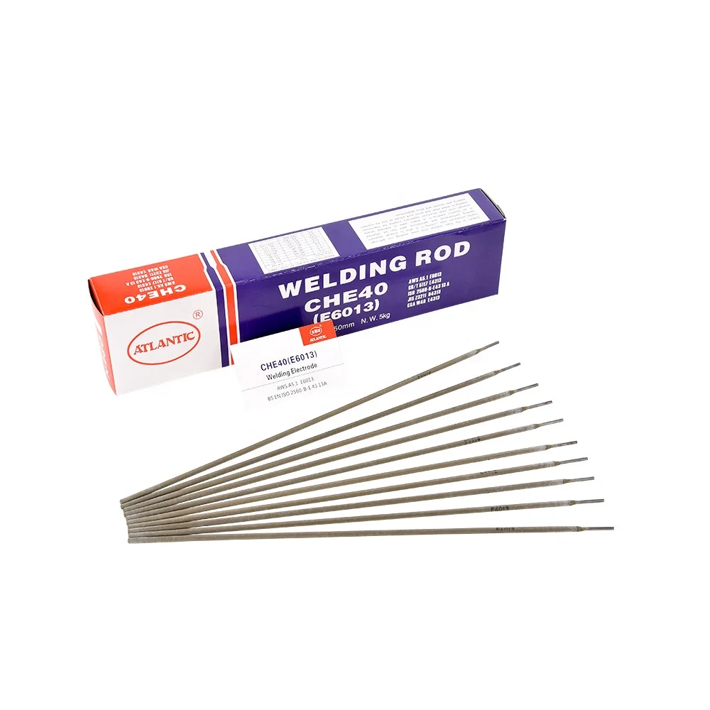 China Atlantic Brand Aws E6013 Welding Rod Electrode 2.5mm Che40 E6013