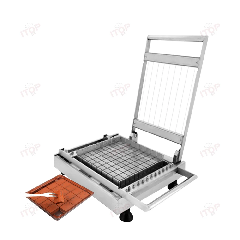 Cutter Guitar Chocolate Manual Chocolate Cutting Machine Bar Square Grid Cake Caramel Cutter - Image 4