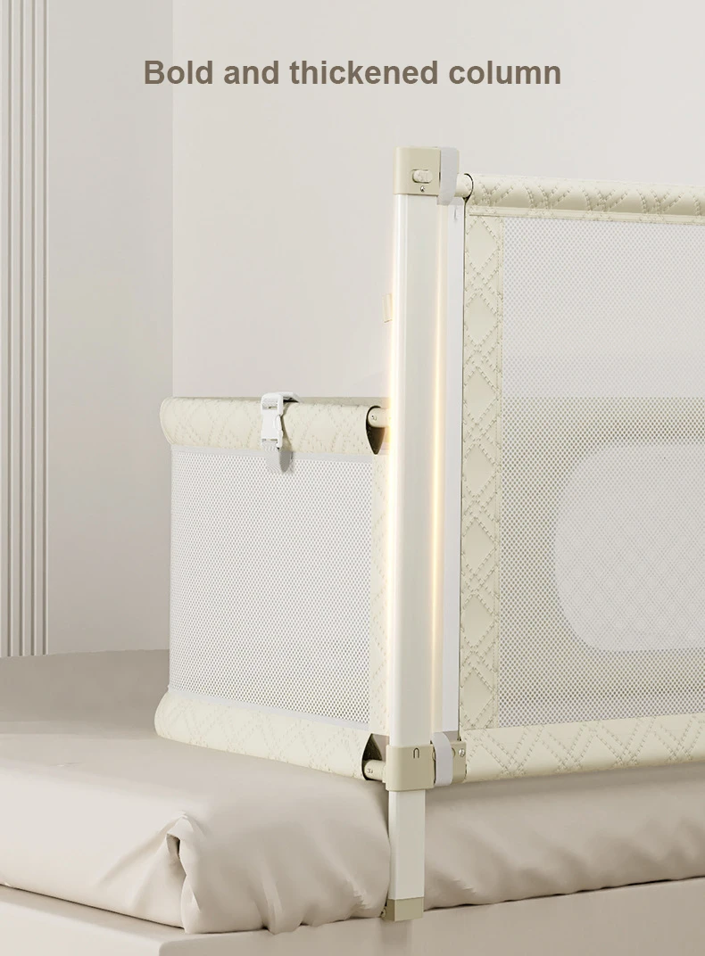 New Design 3 in 1 Sleeping Beds Crib Cot Safety Guardrail Fence for New Born Baby