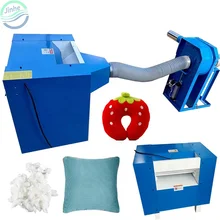 Automatic ball fiber opening carding pillow filling machine waste cotton wool fiber opener pillow filler machine for sale