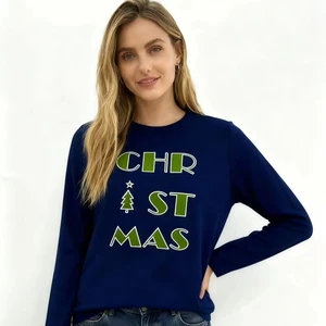 Women's Casual applique Letter Embroidery Sweatshirts - Multiple Colors Fashion Pullovers for Ladies