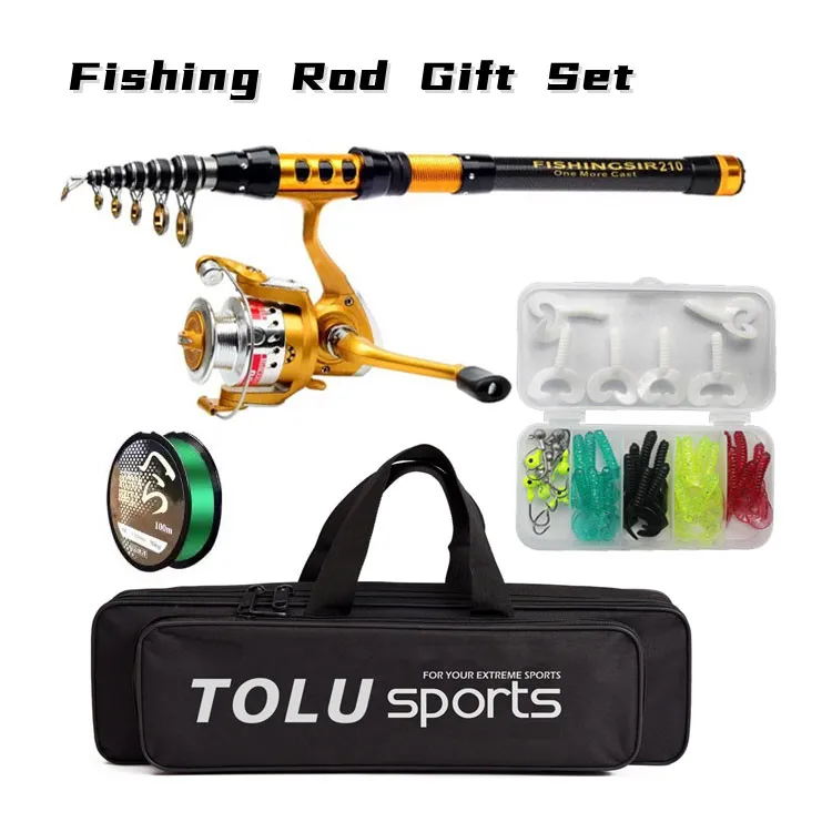 hot sale fishing reel and rod