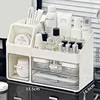 Translucent White Drawer Style [Luxury White] Large Capacity