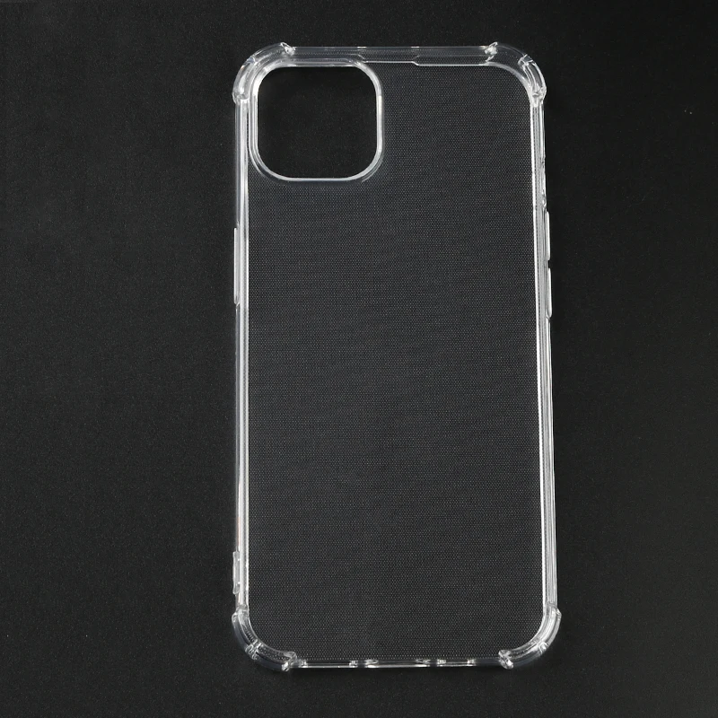 
 Transparent Phone Case For iPhone 13 12 11 mini Pro MAX XS XR 8 7 Plus Samsung S21 A22 TPU Protective Shockproof Clear Cover  
