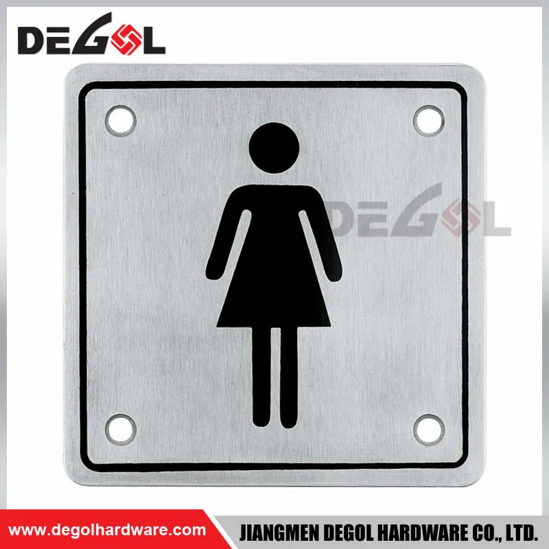 Знак из нержавеющей стали металлическая пластина индикаторная знак для