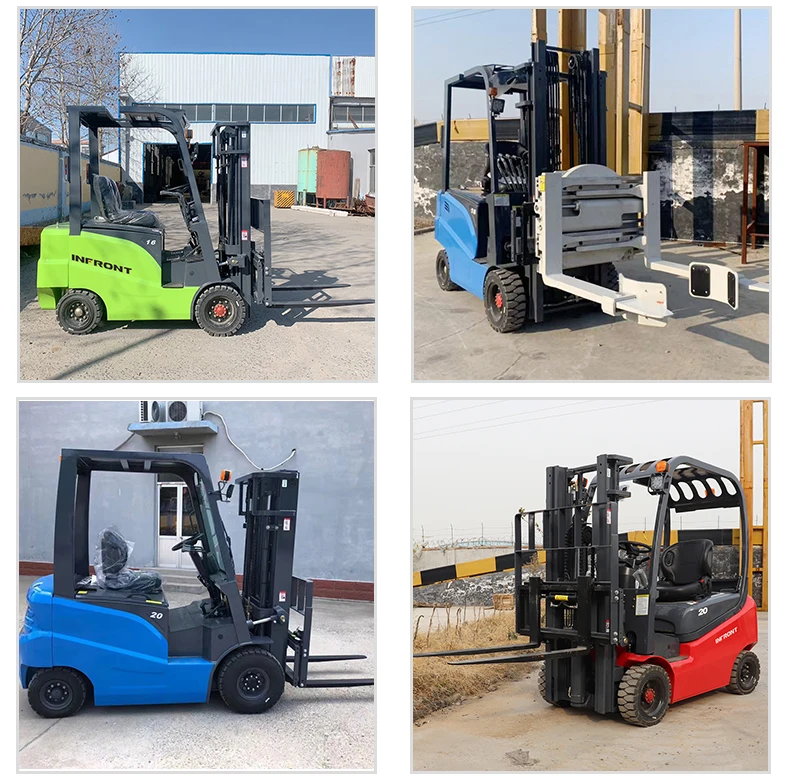 Best price 2t forklift Self Loading Portable Stacker Forklift electric forklift for home on sale