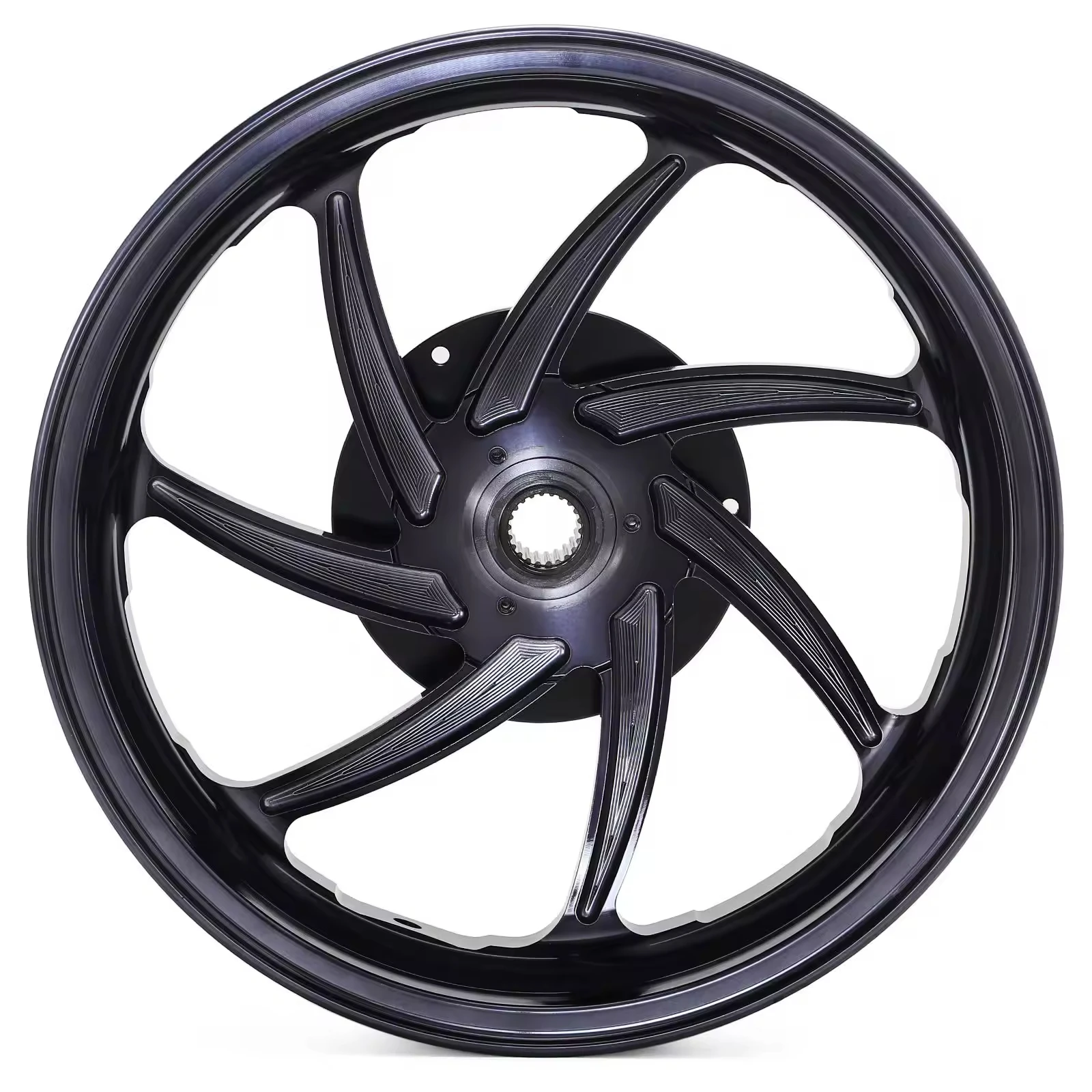 High Quality Motorcycle Casting Wheel CNC Scooter Modified Alloy Sport Rim for Xmax300 Nmax155 Yamaha