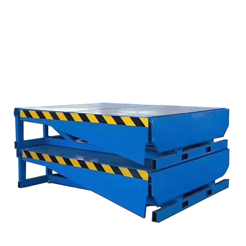 8TChina professional reasonable price vertical  fixed boarding bridge dock ramp container warehouse factory  dock leveler