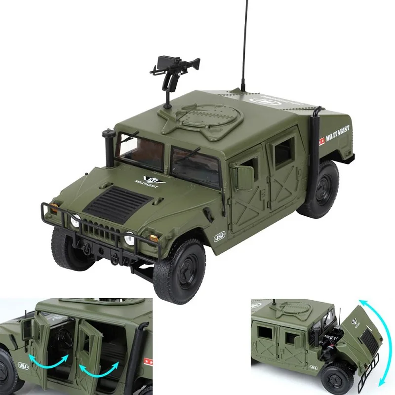 Kdw  1/18 Diecast Toy Vehicles 1/18 Military Model Diecast
