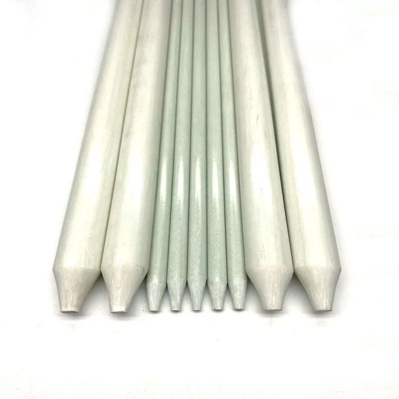 Flexible Solid Frp Rod 5mm 6mm 7mm 10mm Fiberglass Curtain Rod Handle Pole Fiberglass Rod