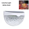 Coquille blanche + lumière colorée