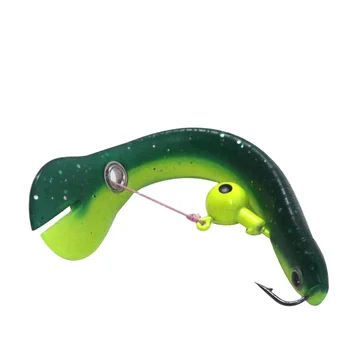 Burle SW-17 Bionic Fork Tail Soft Bait for Salmon Catfish Marlin & Carp-Ice & Bottom Fishing – Soft Lure – view 5