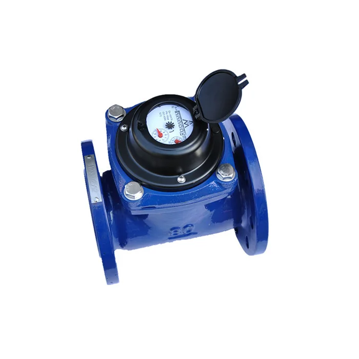 250mm bulk agriculture digital temperature water meter